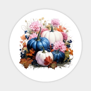 Pastel Pumpkins Magnet